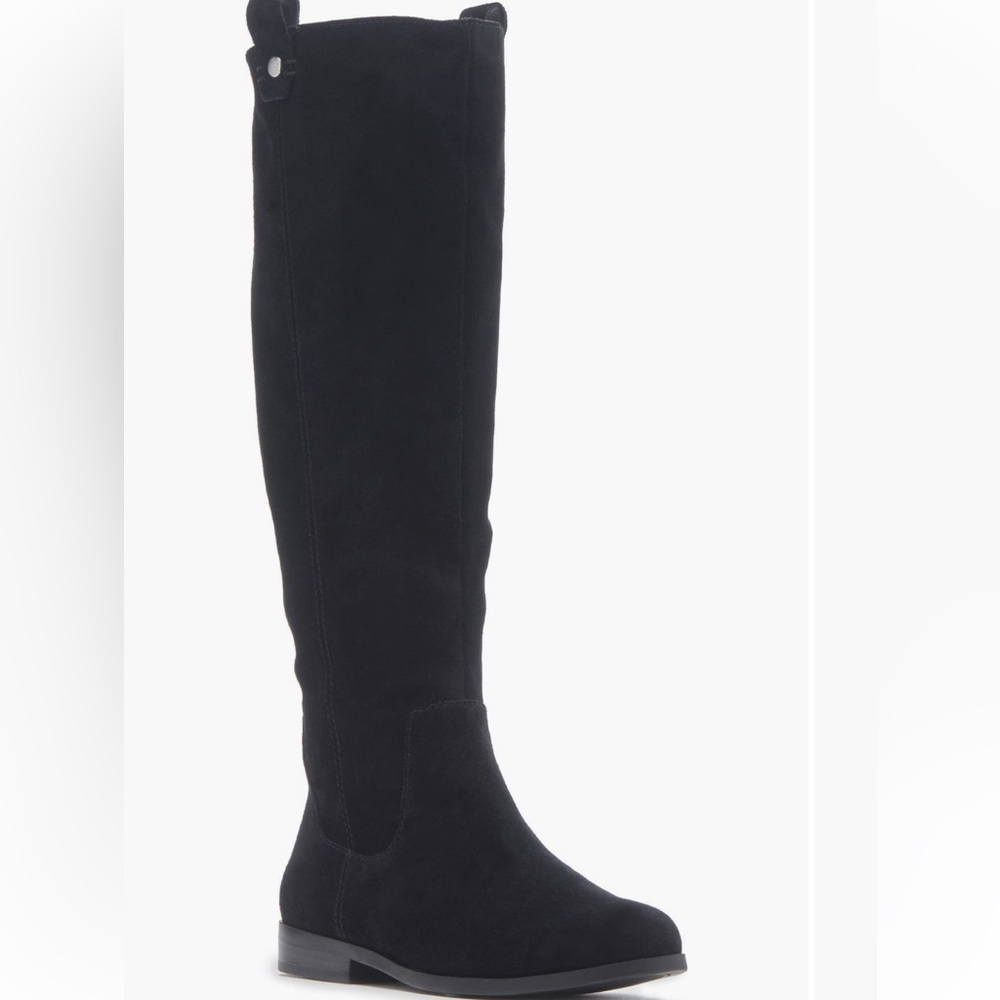 Sole Society Women's Over the Knee Black Boots